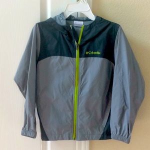 Kids Columbia rain jacket